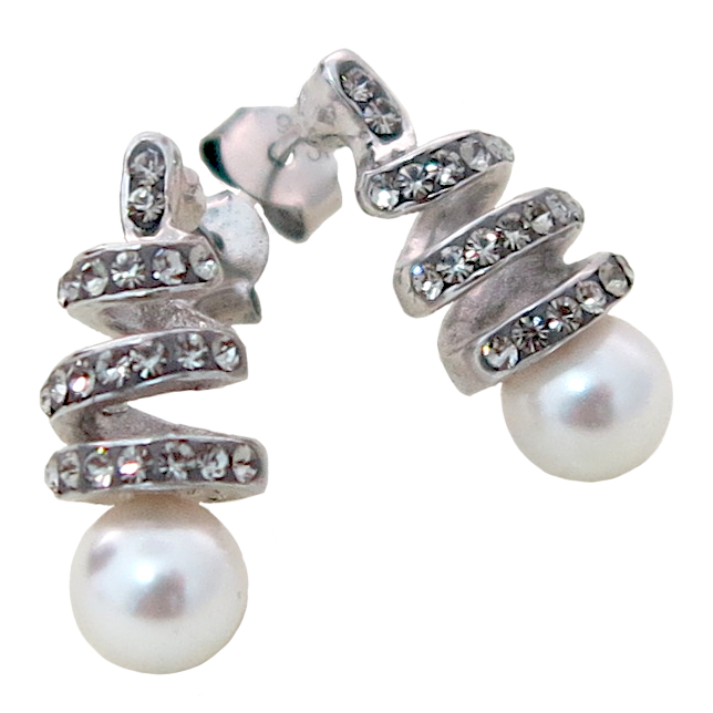 Jewelry Fashion : Fancy Pearl Earring Set
